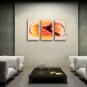 Hand Painted Triptych Modern Abstract Painting Wall Art Artist Artworks