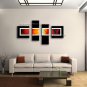 Hand-painted Large Modern Abstract Painting Wall Art Inner Framed