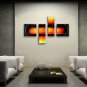 Hand Painted 4 Pieces Modern Abstract Painting Wall Art Artwork Images