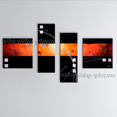 Handmade Artcrafts Large Modern Abstract Painting Wall Art Interior Design
