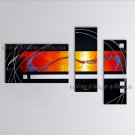 Handmade Artcrafts Elegant Modern Abstract Painting Wall Art Ready To Hang