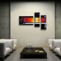 Handmade Artcrafts Elegant Modern Abstract Painting Wall Art Ready To Hang