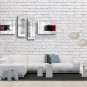 Handmade Tetraptych Modern Abstract Painting Wall Art Contemporary Decor