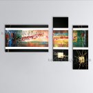 Hand-painted Elegant Modern Abstract Painting Wall Art Gallery Wrapped