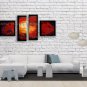 Hand Painted 4 Pieces Modern Abstract Painting Wall Art Artwork Images