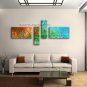 Handmade Artcrafts Large Modern Abstract Painting Wall Art Inner Framed