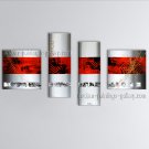 Hand-painted 4 Pieces Modern Abstract Painting Wall Art Ready To Hang