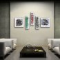 Hand Painted Large Modern Abstract Painting Wall Art Inner Stretched
