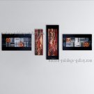Hand Painted Large Modern Abstract Painting Wall Art Inner Framed