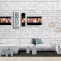 Hand-painted Tetraptych Modern Abstract Painting Wall Art Interior Design