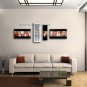 Hand-painted Tetraptych Modern Abstract Painting Wall Art Interior Design