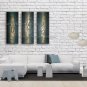 Hand Painted Triptych Modern Abstract Painting Wall Art Ready To Hang