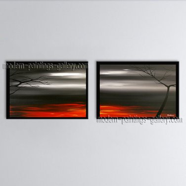 Hand-painted Stunning Modern Abstract Painting Wall Art Ready To Hang