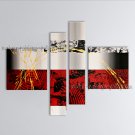 Handmade Artcrafts Large Modern Abstract Painting Wall Art Inner Stretched