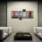 Hand Painted 4 Pieces Modern Abstract Painting Wall Art Artwork Pictures