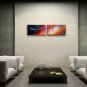 Hand-painted Beautiful Modern Abstract Painting Wall Art Inner Framed
