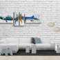 Handmade Artcrafts Large Modern Abstract Painting Wall Art Gallery Wrapped