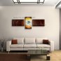 Hand Painted Triptych Modern Abstract Painting Wall Art Decoration Ideas