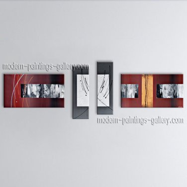 Hand-painted Large Modern Abstract Painting Wall Art Interior Design