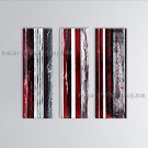 Hand Painted Triptych Modern Abstract Painting Wall Art On Canvas Artworks