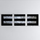 Hand-painted Tetraptych Modern Abstract Painting Wall Art Inner Stretched