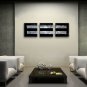 Hand-painted Tetraptych Modern Abstract Painting Wall Art Inner Stretched
