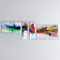 Hand Painted 4 Pieces Modern Abstract Painting Wall Art Ready To Hang