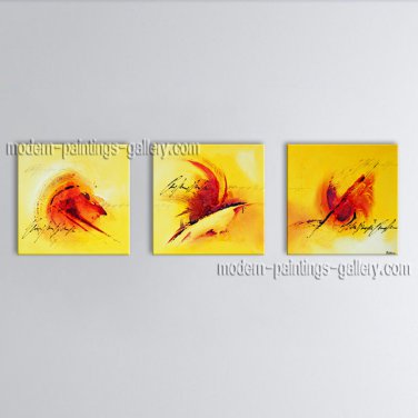 Hand-painted Elegant Modern Abstract Painting Wall Art Ready To Hang