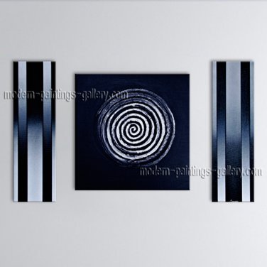 Hand-painted Elegant Modern Abstract Painting Wall Art Inner Framed