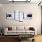 Hand-painted Tetraptych Modern Abstract Painting Wall Art Oil On Canvas