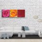 Stunning Contemporary Wall Art Floral Painting Rose Flower Paintings