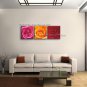 Stunning Contemporary Wall Art Floral Painting Rose Flower Paintings