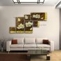 Huge Contemporary Wall Art Floral Painting Tulip Contemporary Decor