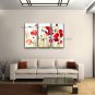 Stunning Contemporary Wall Art Floral Poppy Flower Inner Stretched
