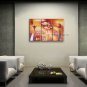 Elegant Contemporary Wall Art Floral Painting Lily Decoration Ideas