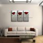 Stunning Contemporary Wall Art Floral Painting Poppy Decoration Ideas