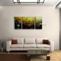 Elegant Contemporary Wall Art Floral Painting Poppy Decoration Ideas