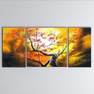 Beautiful Contemporary Wall Art Floral Painting Plum Blossom Ready To Hang