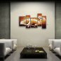 Large Contemporary Wall Art Floral Painting Lily Contemporary Decor