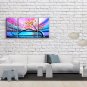 Elegant Contemporary Wall Art Floral Plum Blossom Decoration Ideas
