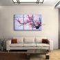 Stunning Contemporary Wall Art Floral Plum Blossom Interior Design