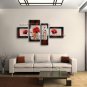 Large Contemporary Wall Art Floral Painting Poppy Flower Paintings