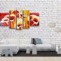 Large Contemporary Wall Art Floral Painting Lily Flower Paintings