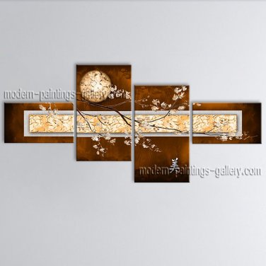 Large Contemporary Wall Art Floral Cherry Blossom Contemporary Decor