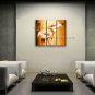 Stunning Contemporary Wall Art Floral Painting Lily Decoration Ideas