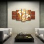 X Huge Contemporary Wall Art Floral Painting Lily Flower Gallery Wrapped