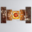 5 Pieces Contemporary Wall Art Floral Cherry Blossom Landscape Scene