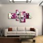 Handmade Large Contemporary Wall Art Floral Painting Tulip Flowers Artwork