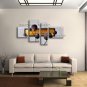 4 Pieces Contemporary Wall Art Floral Painting Dandelion Flowers/floral
