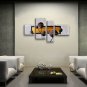4 Pieces Contemporary Wall Art Floral Painting Dandelion Flowers/floral